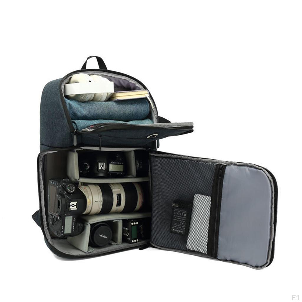 Camera Backpack Bag Protected with Laptop Compartment Waterproof Shockproof Lightweight