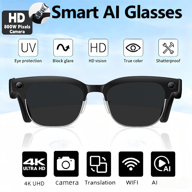 2026 New for Sony 800W Pixel Camera Smart Glasses Video Recording AI Photo Recognition Bluetooth CallVoice TranslationSunglasses