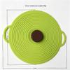 Food Safe Reusable Silicone Suction Lid Heat Resistant Sealed Cover Fit Pot Pan Bowl Cup for Kitchen
