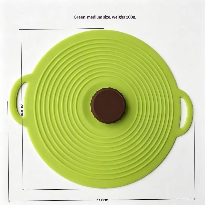 Food Safe Reusable Silicone Suction Lid Heat Resistant Sealed Cover Fit Pot Pan Bowl Cup for Kitchen