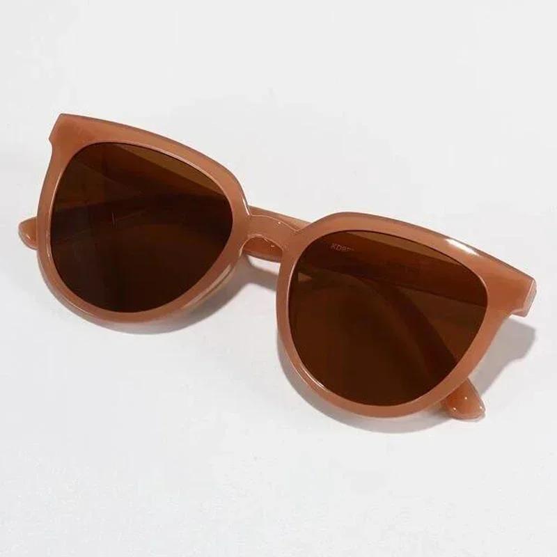 New Big Square Frame Sunglasses Uv400 Summer Fashion Vintage Ladies Sun Glasses Outdoor Travel Beach Sun Shade Eyewear