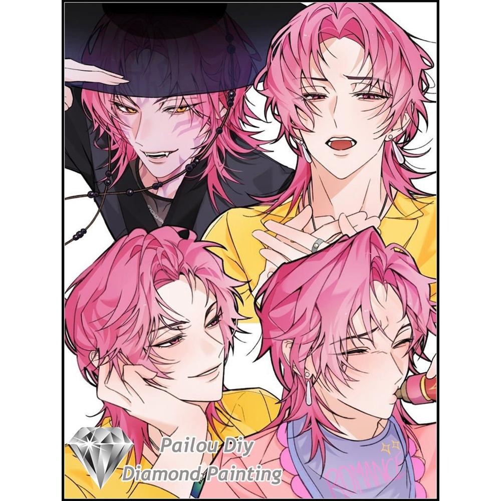Kpop Dämonenjäger Sajaboys Film 5D Diamant Malerei Sets Cartoon Mädchen Rumi Mira Zoey Kunst Kreuzstich Mosaik Raumdeko
