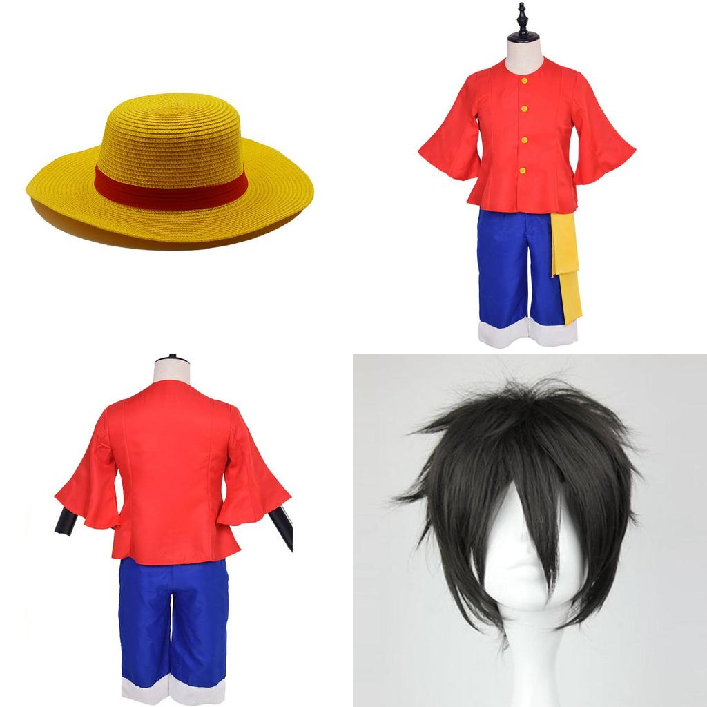 Stylish One Piece Monkey D Luffy Costume Featuring Exquisite Workmanship And Design