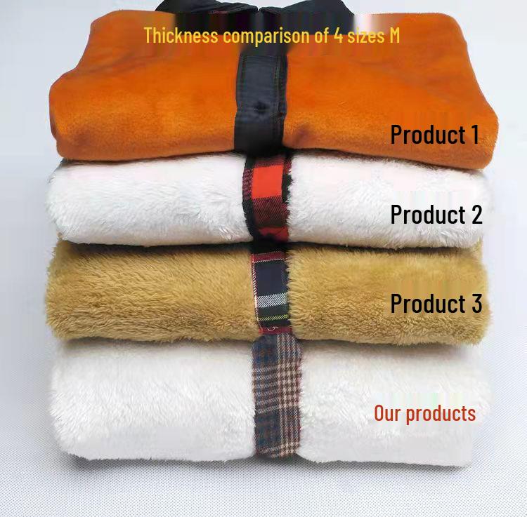 New Autumn/Winter Women's Brushed Plaid Velvet Shirt Jacket - Long Sleeve, Loose, Warm Korean Style