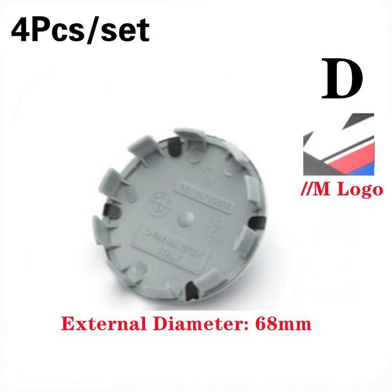 4pcs 68mm 10 Pin Auto Car Wheel Center Hub Caps Rim Caps Covers Logo Badge For X1 X3 X5 X6 E46 E30 E39 E34 E60 E36 E38 M3 M5