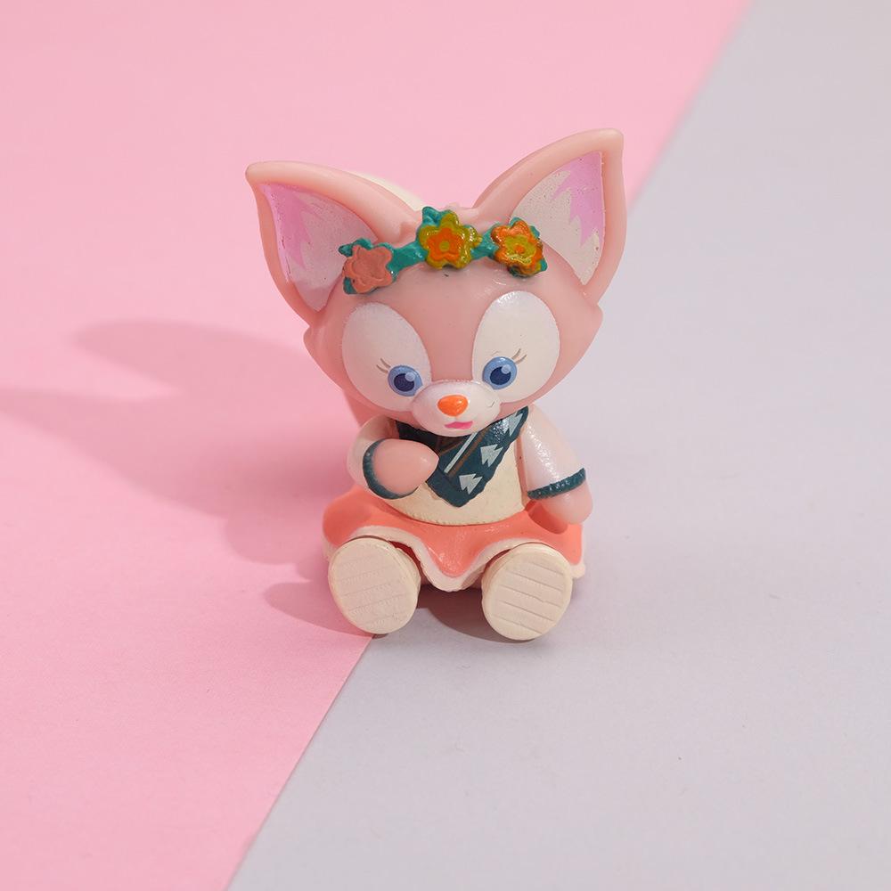 Cute Lemon Fox Wreath DIY Pendant Ornaments - Winter Belle Collection Blind Box