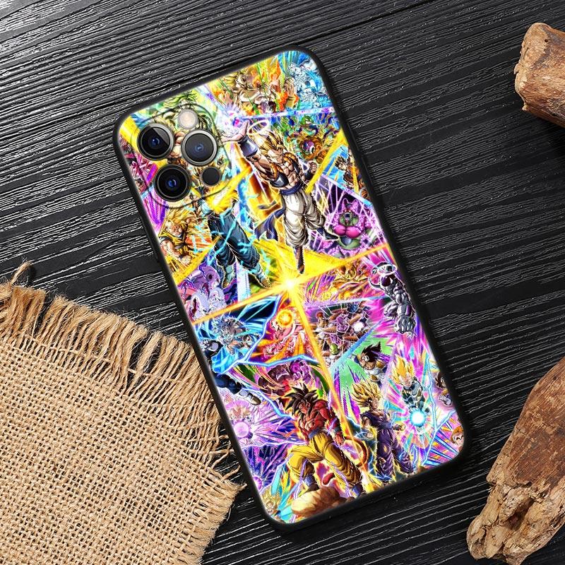 Gogeta Blue Goku Funda For Iphone 17 Case For iPhone 16 15 11 12 13 Mini 17 Pro Max 16 Plus 17E 16E Air Silicone Case Soft Cover