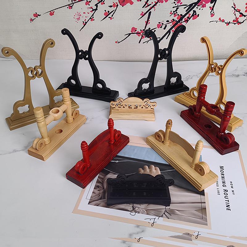 Wooden Display Stand For Hand Fan Folding Fan Holder Stand Elegant Design