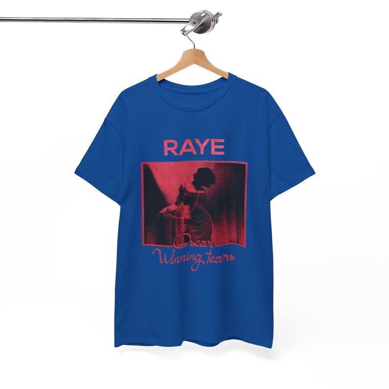 2026 Summer Fashion Trendy Tee Men Women Vintage Top RAYE _oscar Winning Tears_ T-shirt _ British Soul & Pop Tee