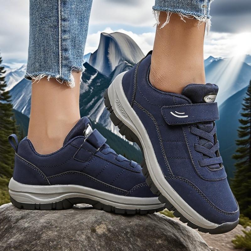 Damen Sneaker Atmungsaktiv Lässig Dicksohlige Schuhe Rutschfest Bequem Langlebig Wanderschuhe für Alle Jahreszeiten Beliebt