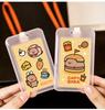 Funda Transparente para Tarjeta de Campus con Tarjeta de Información de Nombre de Capibara Tarjeta de Comida para Estudiantes Portatarjetas de Autobús Cordones Portatarjetas de Identificación Tarjetas de Crédito