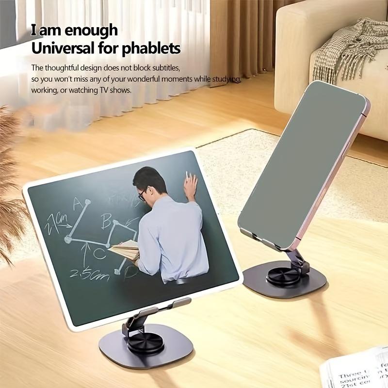 All-metal Lifting and Folding 360-degree Rotating Support for Mobile Phone Bracket Ipd Universal Live Broadcast Stand for Mobile Phone Flat Panel.