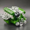 Motor V8 motor adorno de resina creativo adorno tridimensional adorno de alta gama nicho