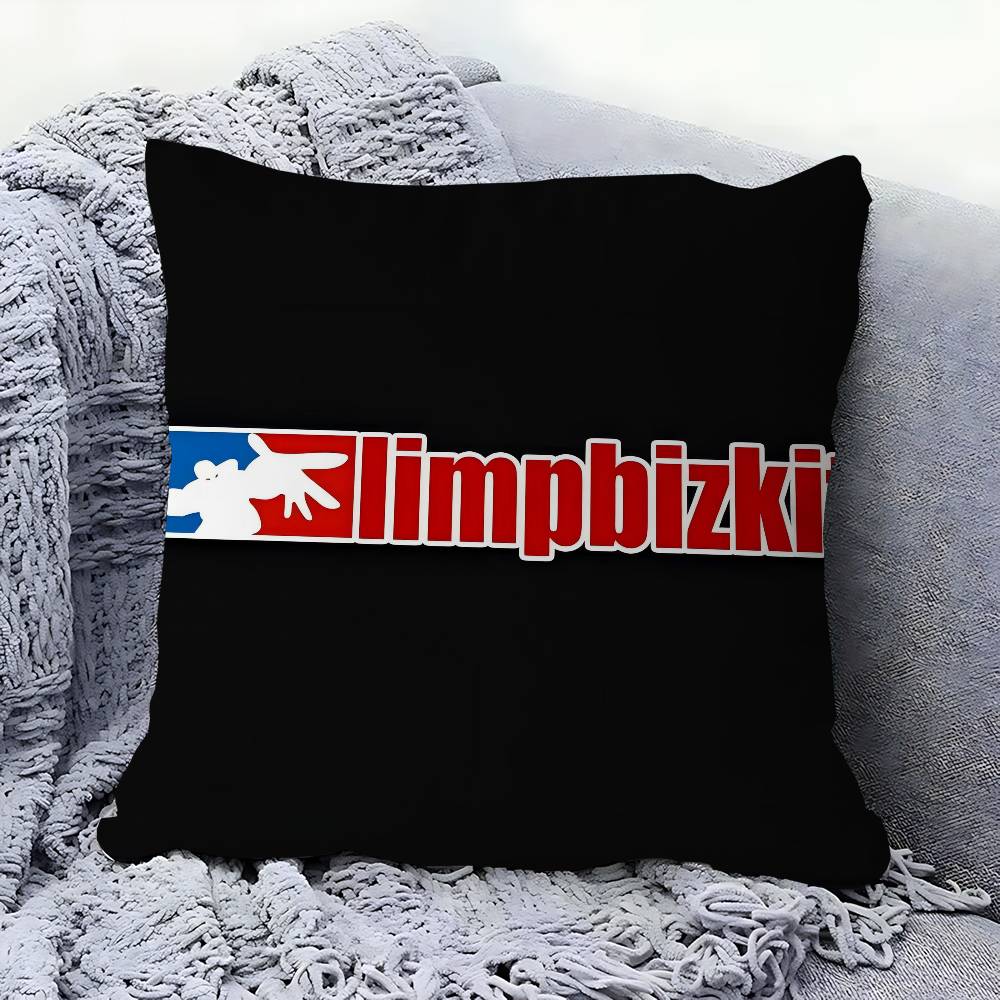Band Limp Bizkit Decorative Room Aesthetics Pillow Case Home Decor Bedroom Sofa Bed Couch Pillow Cover 45x45