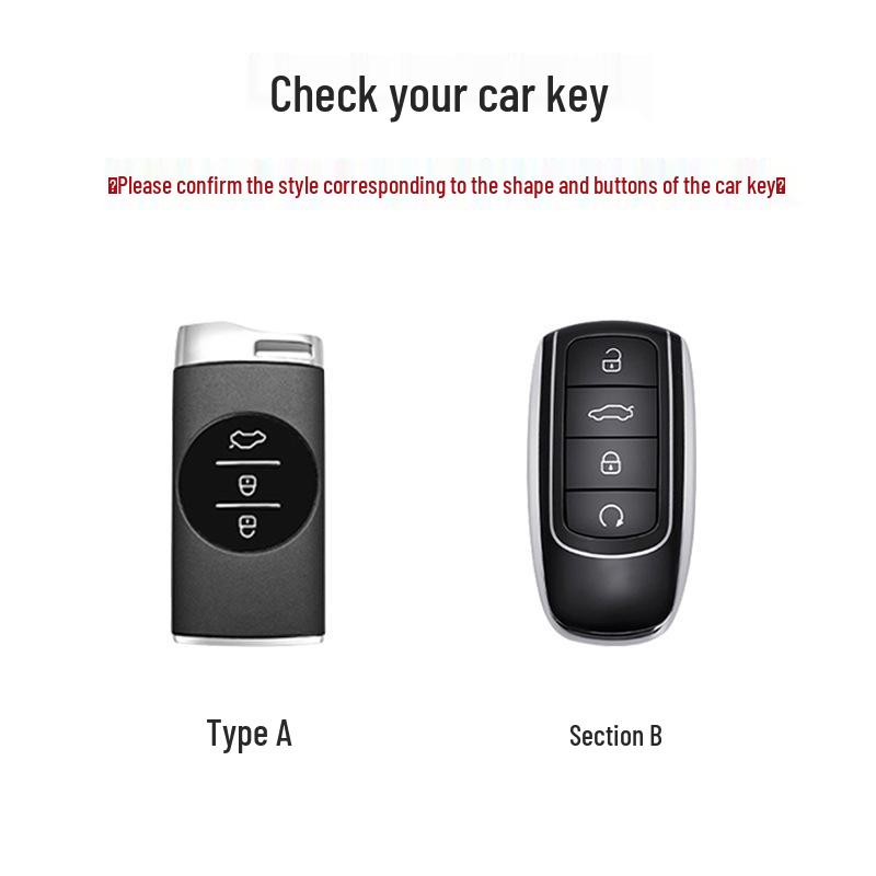 Alcantara Key Case for Chery: Arrizo 8, Tiggo 8 Pro, Tiggo 7/8 Plus