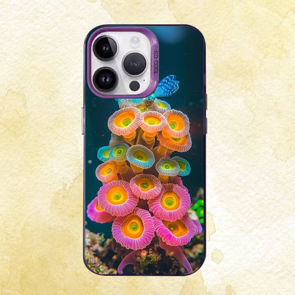 

Милый Чехол с Морскими Животными для iPhone 17 16e 16 15 14 13 12 11 Pro Max X XR XS MAX 8,7 Air Plus Задняя Крышка iPhone16plus