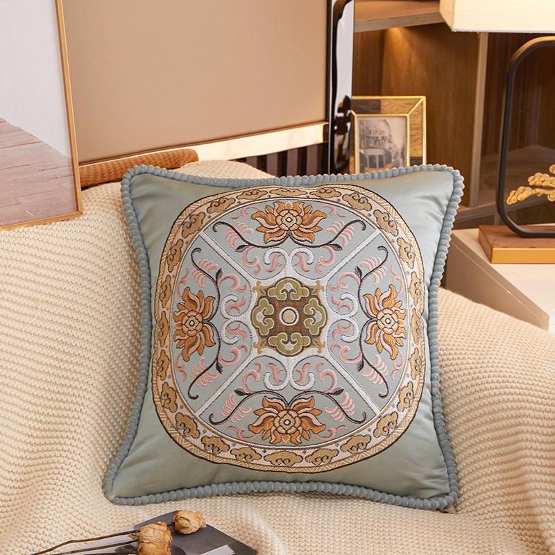 Jacquard Kissen Bettseite Groß Rückenlehne Möbel Geschenk Sofakissen Nordisch Zuhause Hochpräzisions-Jacquard