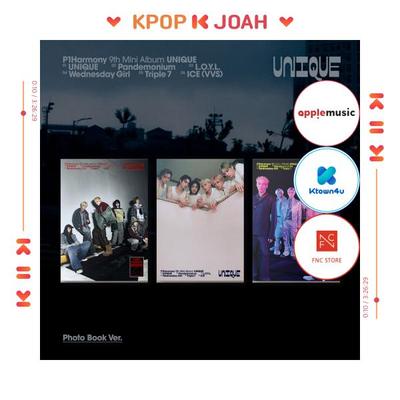 [POB] [UNIQUE] 9th Mini Album (Photobook Ver.)