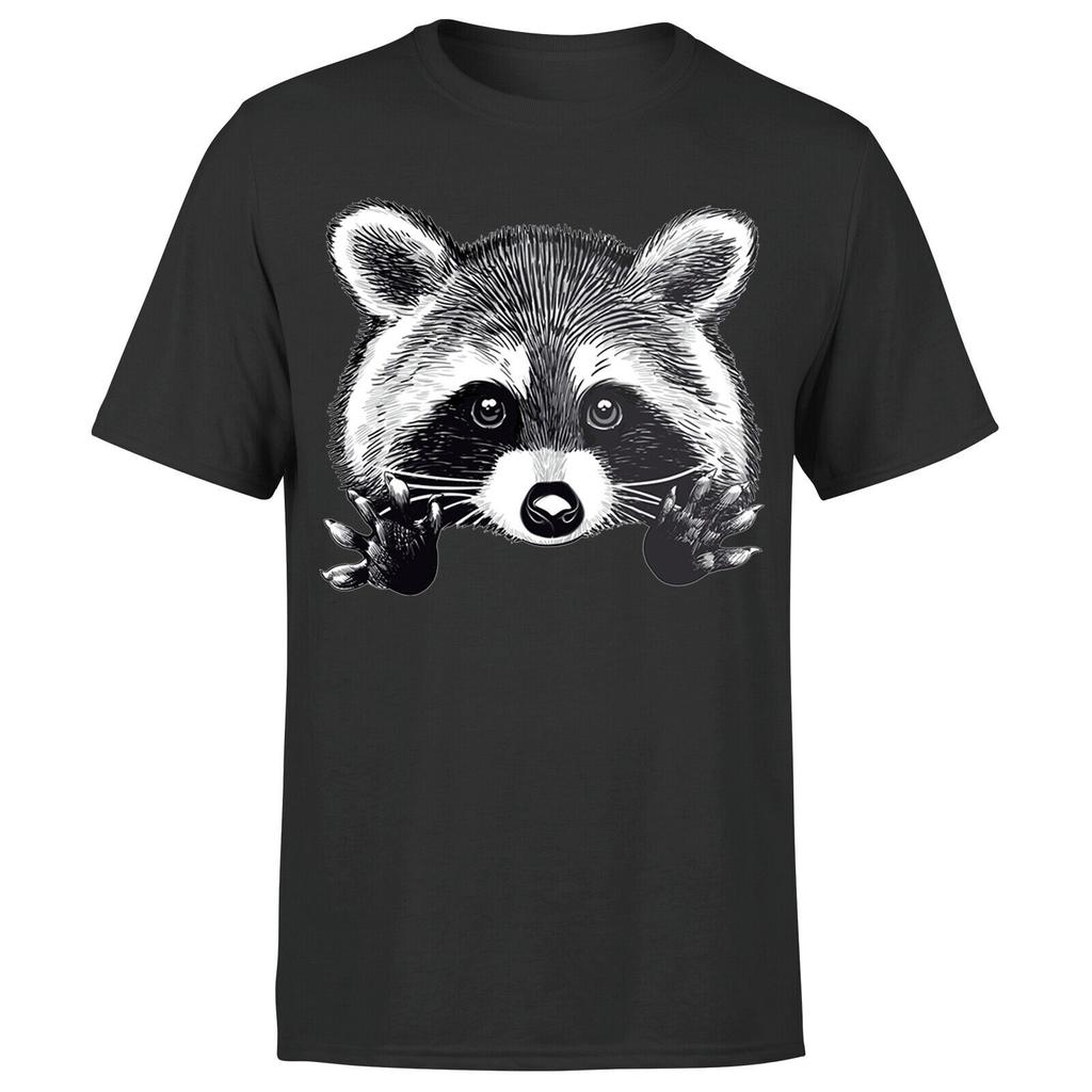 Little Raccoon Buddy Unisexs T Shirt Funny Graphic Animal Lovers UnisexP1OrA