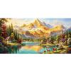 Forest Lake and Mountains Picture DIY Diamond Painting Cross Stitch Full Drills Diamond Mosaic New Collection Home Decor