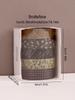 5 Rollen/Box Vintage Washi Tape Scrapbooking Washi Tape Set Schulbedarf Dekorative Klebestreifen Herbst Schreibwaren Abdeckband