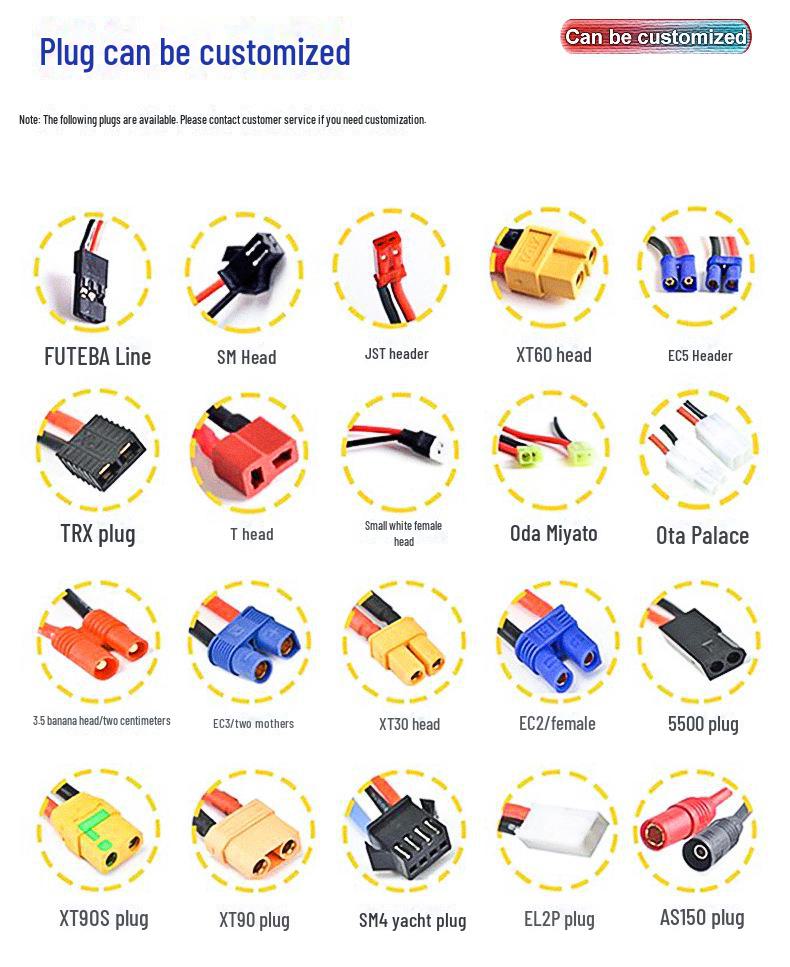 ZOP 5000mAh 11.1V-22.2V 60C High-Rate Lithium Battery for RC Aircraft & Drones