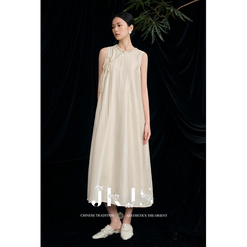 JK&JS 'Cangshan Fuxue' Modern Chinese Sleeveless Cheongsam Dress
