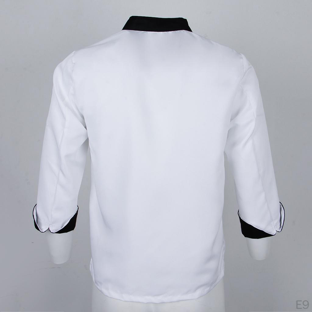 Chef Apparel Jacket Unisex Kitchen Work Restaurant Uniform