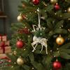 Sparkling Christmas Decoration Pendant Handcrafted Xmas Tree Hanging Pendants  Display Windows