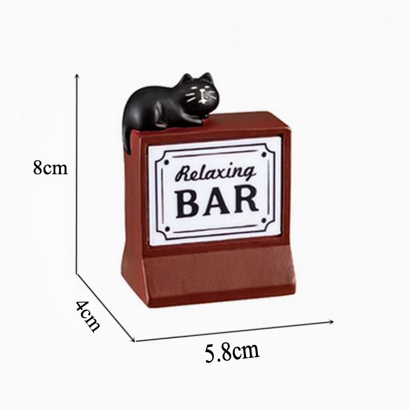 Cute Cat Halloween Concert Miniatures Funny Ghost Figurines Kawaii Shiba Vampire Magic Pumpkin Miniatures DIY Home Decoration