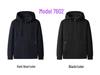 Men's Woodpecker Plus Red Knit Velvet Hoodie Jacket - Plus Size, Thin Fleece, Autumn/Winter Sports Cardigan