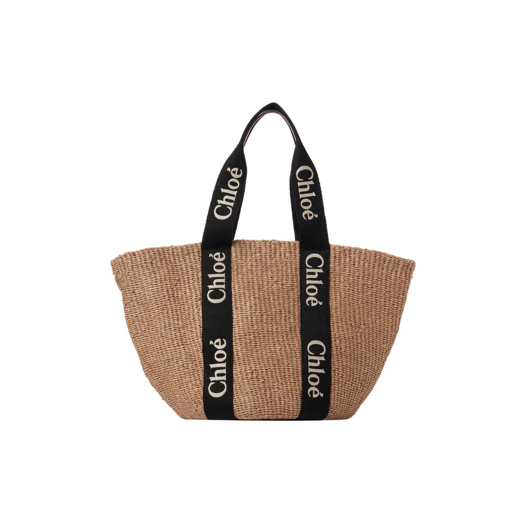 New Chloe Woody Paper One Shoulder Handbag Tubas Women's CHC23-AS380L18-915