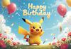 Kids Birthday Party Backdrop Cute Pikachu Pokemon Pocket Monster Baby Shower Banner Studio Photography Gift Background Supplies