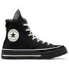 Converse Chuck 70 Pohodlné Módní Plátěné Boty s Vysokým Svrškem Dámské Tenisky Černé A10026C
