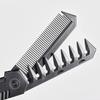 Multifuncional Pocket Folding Comb Plastic Wide Tooth Oil Head Comb Beard Combing Barber Hair Clipper Comb Salon Styling Tools