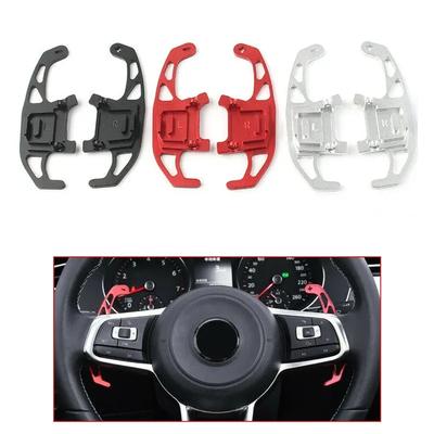 Car Steering Wheel Shift Paddle Shifter Extended 2pcs For VW GOLF GTI R GTD GTE MK7 7 POLO GTI Scirocco 2014 2015-