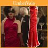 Deluxe Cruella De Vil Cosplay Kostüm für Damen mit chemischer Fasermischung