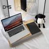 Scrivania Compatta per Laptop Supporto per Laptop con Poggiapolsi Maniglia Slot per Tablet Scrivania Multifunzionale da Ginocchio per Adulti Adolescenti Studenti