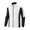 New Unisex Stand-up Collar Sports Hoodie & Cardigan Set for Spring and Autumn - Air Cotton, Casual, Loose Fit for Running.