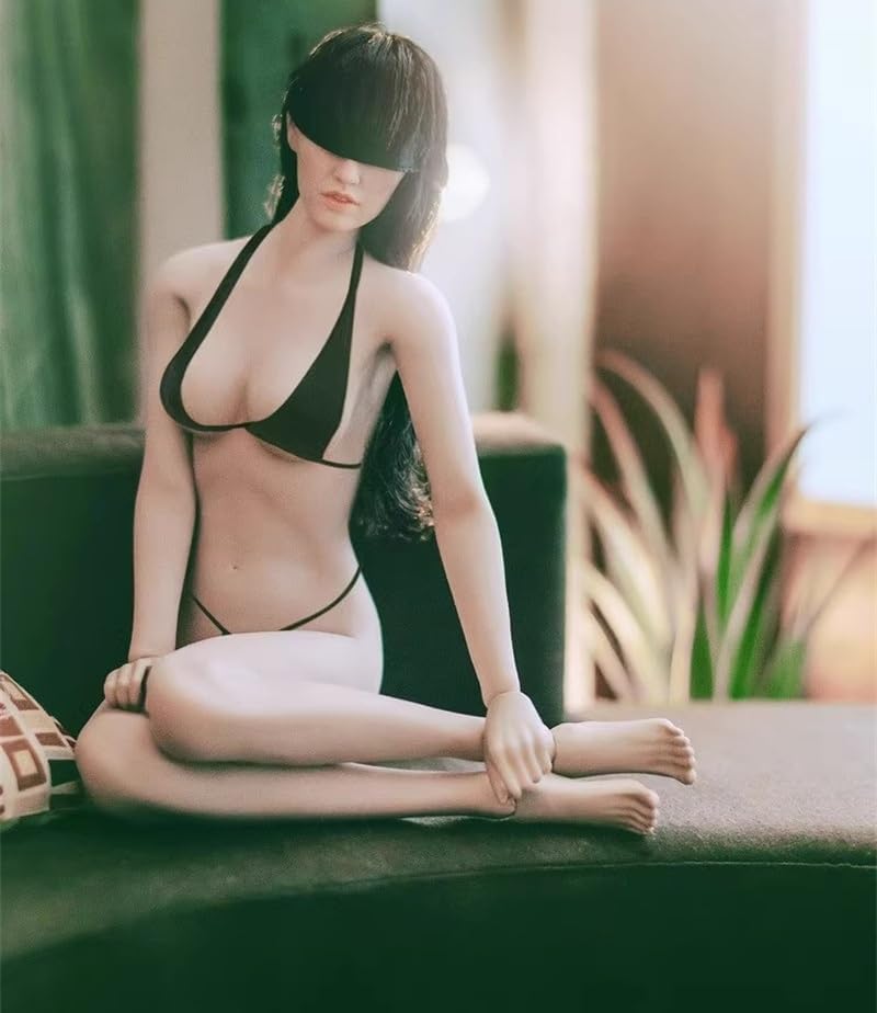OBEST TBLeague Escala Figura Femenina Sin Costuras Mediana Piel Blanca 1/6, PLMB2017-S18A, Figura Ultra-Flexible, Busto,