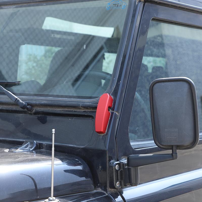 Aluminum Car Covers For Windscreen-Bulkhead Support Bracket For Land Rover Defender 2004-2018 Windscreen Bulkhead Bracket Cover