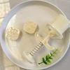 Dessert Molds Flower Fish Shape Cake Molding Cake Pressing Molds ABS Texture Present for Professional Baking People