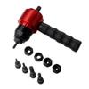 1set Electric Rivet Tool Adapter Kit Cordless Drill Riveting Insert Nut Tool Kit For Mechanical Maintenance Repairs