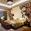 3d Mural Luxury Black Flowers Wallpaper Soft Roll Jewelry Murals Living Room Sofa Bedroom Home Decor 3d Fresco