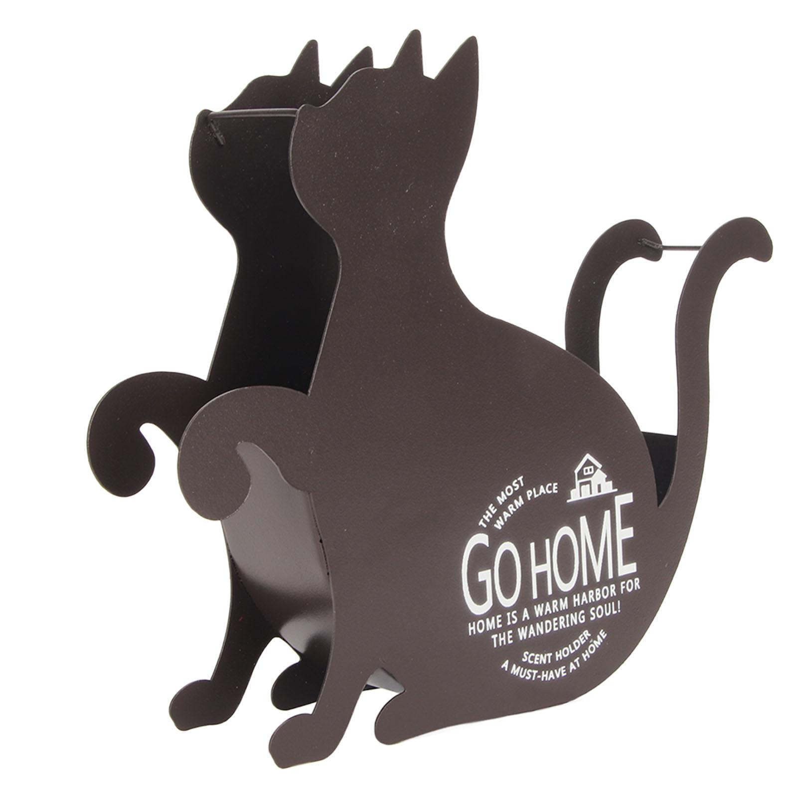 Incense Coil Holder Decorative Cat Shaped Coil Incense Burner Holder for Bedroom Living Room Office T106