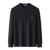 MONTAGUT Men's 100% Merino Wool Crew Neck Sweater