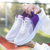 2025 spring and autumn new fly-woven mesh breathable sports women's shoes trendy comfortable and lightweight running shoes versatile casual shoes