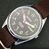 AUTOMATIC VINTAGE REFURBISHED SEIKO 6309A JAPAN MENS BROWN DIAL WATCH a442726-1