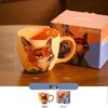 Zootopia Embossed Ceramic Mug
