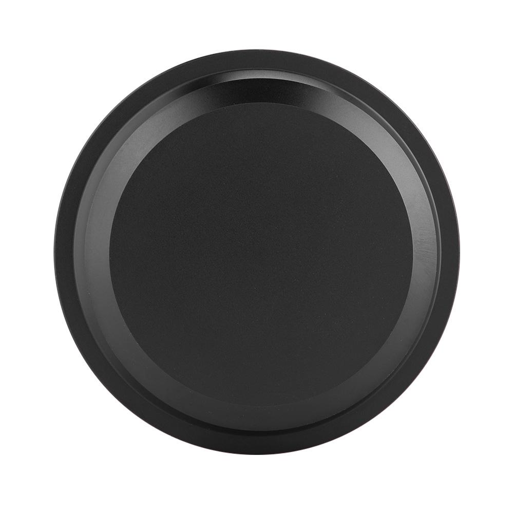 Durable Aluminum Record Weight Clamp for LP Vinyl Metal Disc Stabilizer (Black)